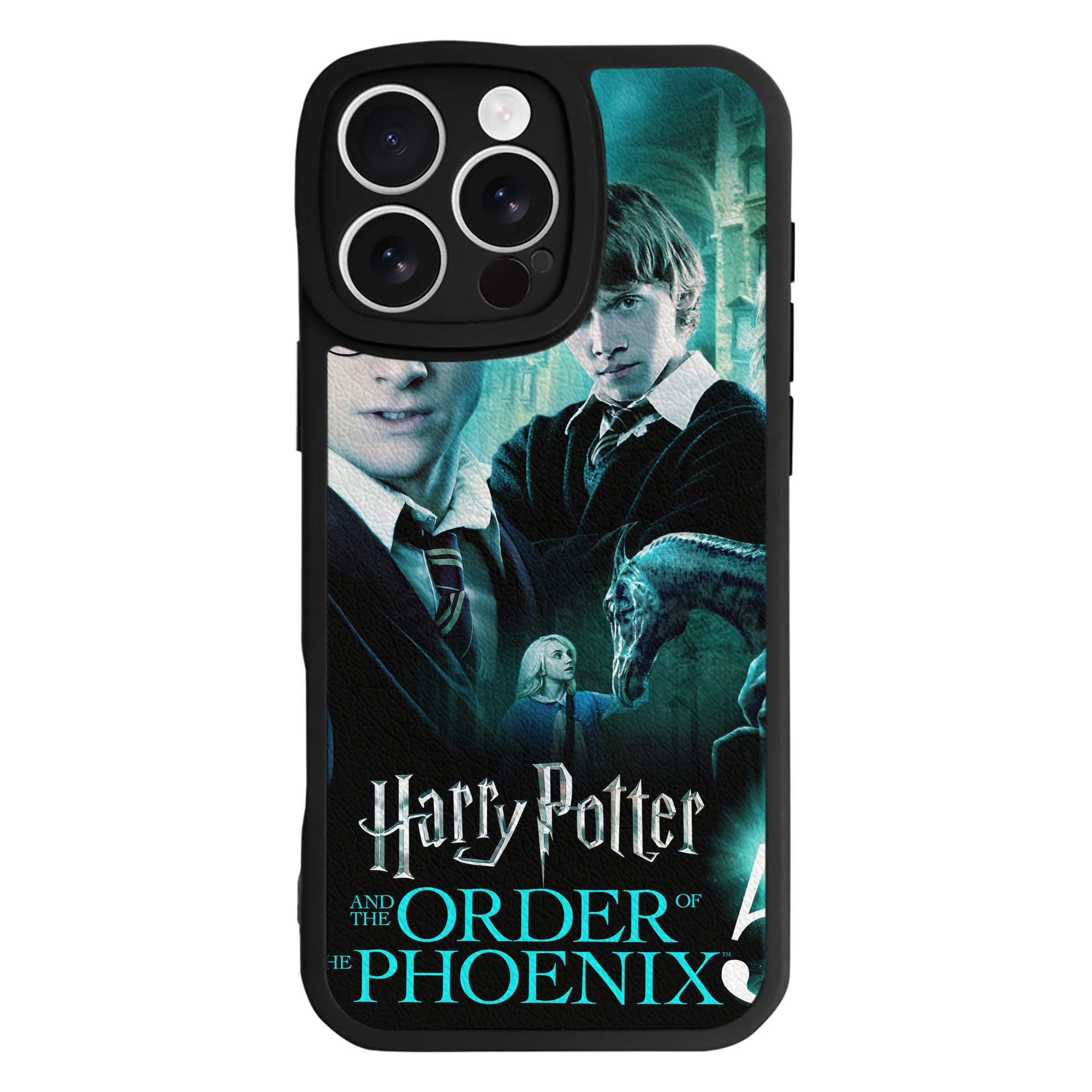 （画像用） Harry Potter ハリー・ポッターシリーズ 【iPhone 16シリーズ対応】シリコンスマホケース（レザー調） 材質：シリコン